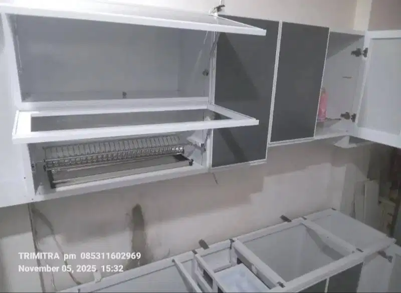 Kitchen Set Aluminium ACP /KUSEN ALUMINIUM/Partisi gypsum