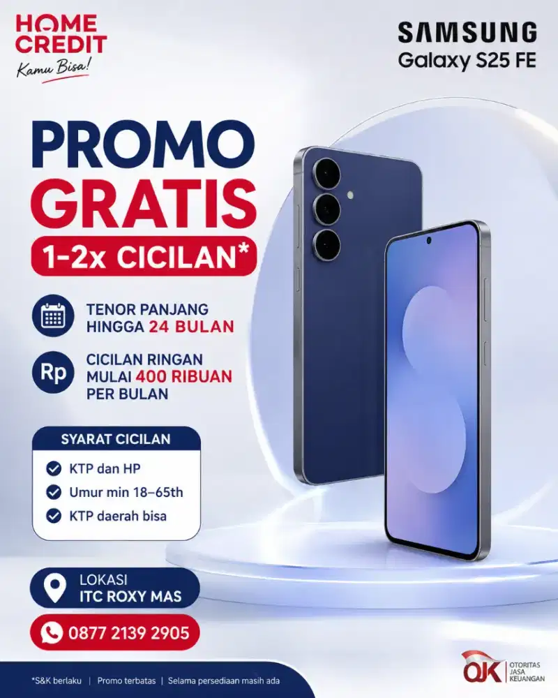 Promo cicilan Samsung s26fe