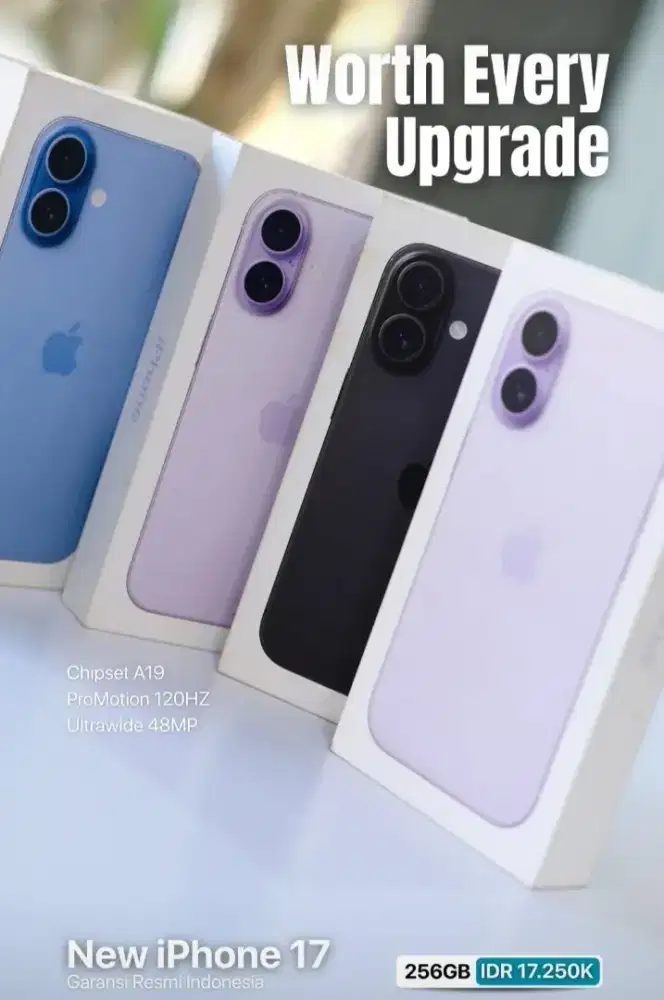 iPhone 17 new dikredit tanpa uang muka