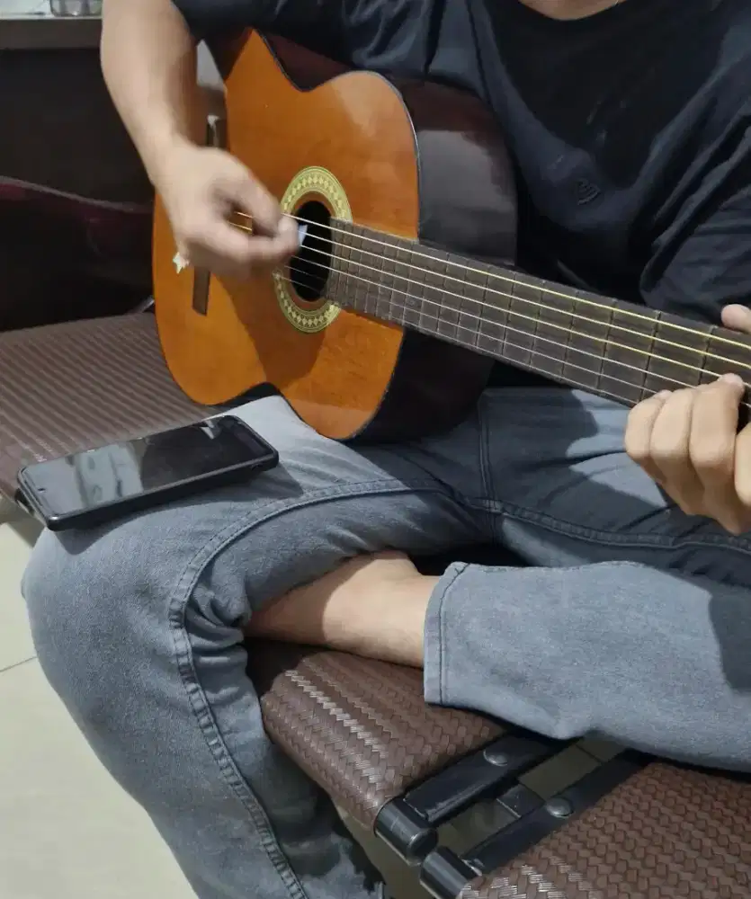 jual gitar yamaha no minus siap pake