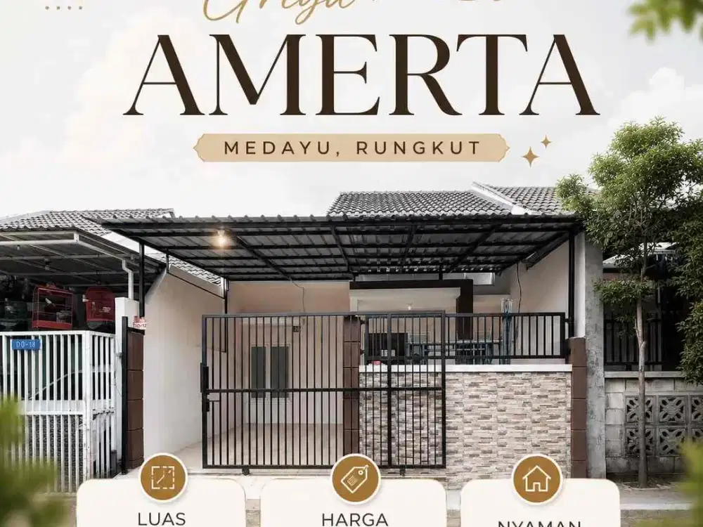 murah Siap Huni Rumah Griya Amerta - Medayu Utara Rungkut