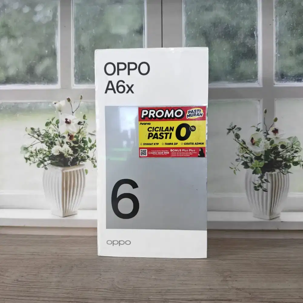 OPPO A6X 12/128 OPPO A6X HP TAHAN AIR TAHAN BANTING MURAH CUMAN 2Jtan
