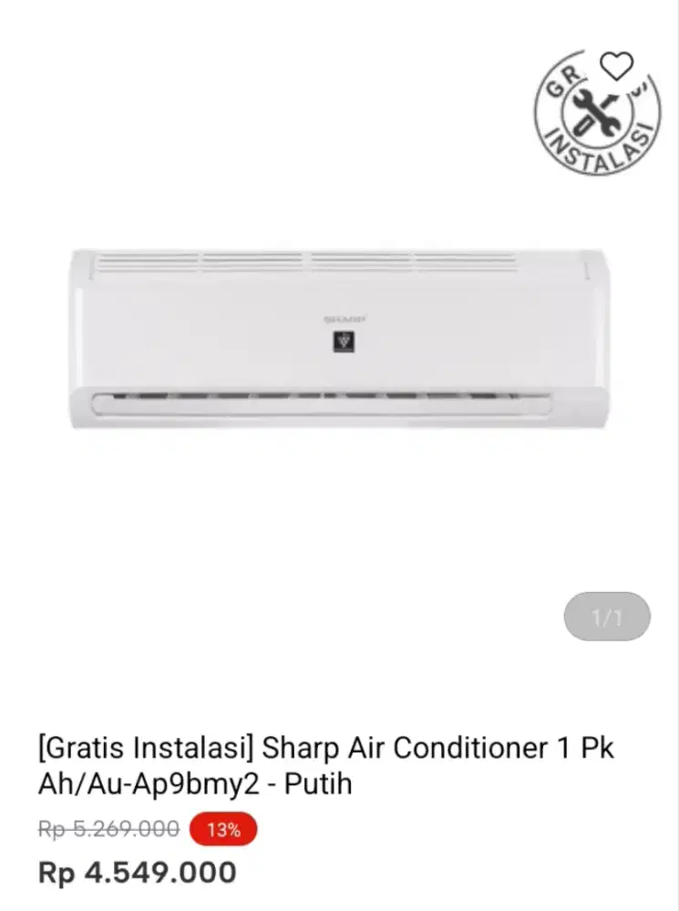 Cicilan AC Sharp 1pkAp9bmy