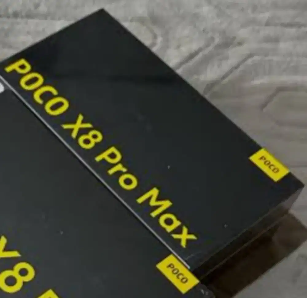 Xiaomi Poco X8 Pro Max 12/512 Black BNIB Garansi Resmi Indonesia