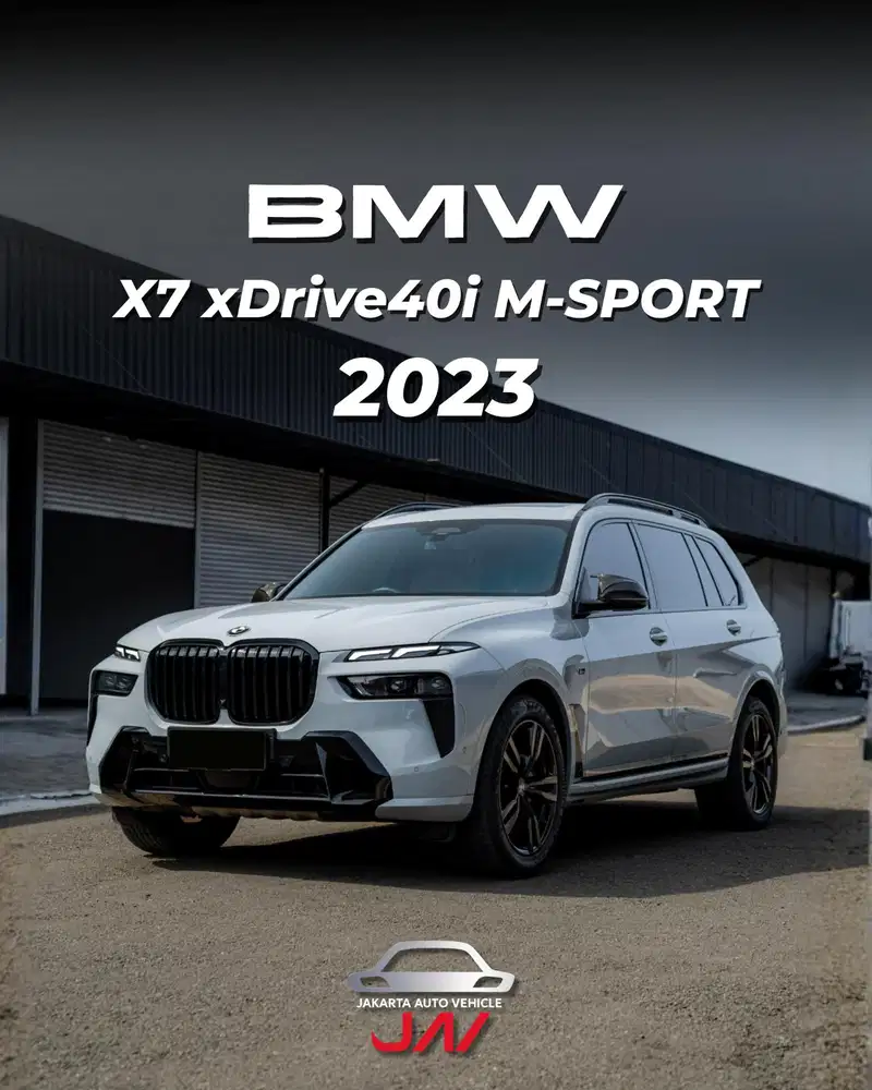 BMW X7 xDRIVE40i M SPORT G07 2023 / LOW ODO / LIKE NEW
