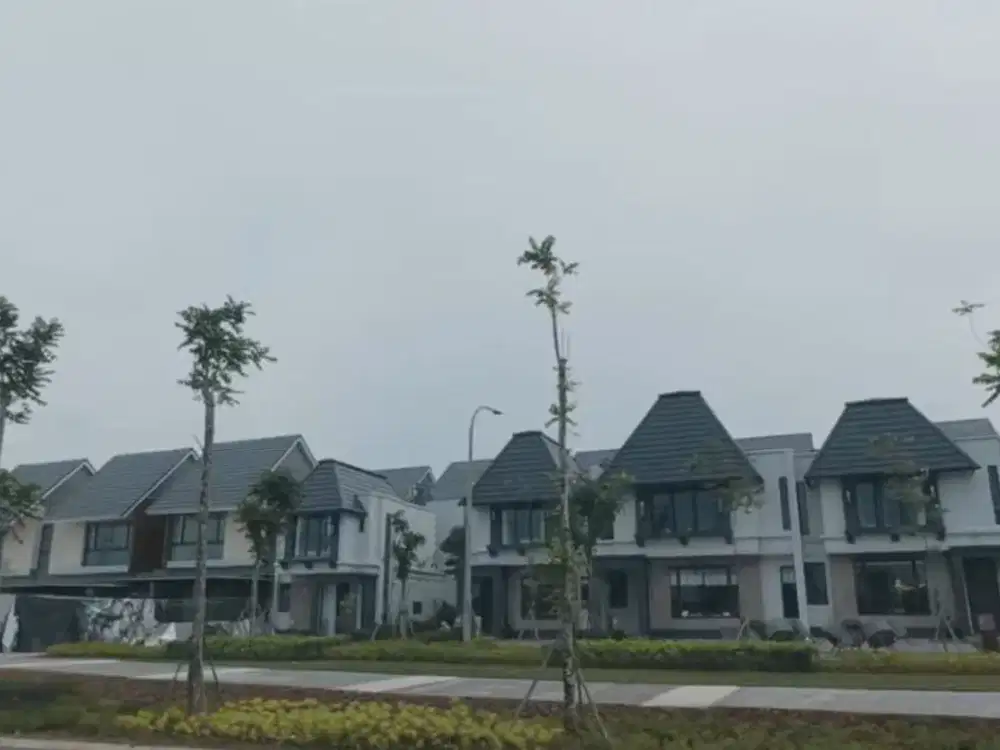 Jorvis At Citra Garden Serpong Rumah Premium View Danau Lokasi Terbaik Dekat BSD city