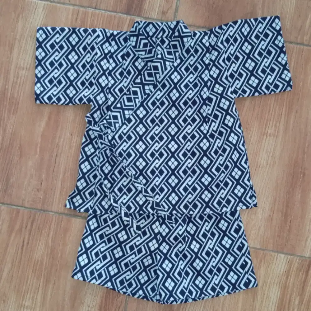 Jinbei Baby  yang Celana Pendek, Kimono, 
100% Cotton( Katun ) 