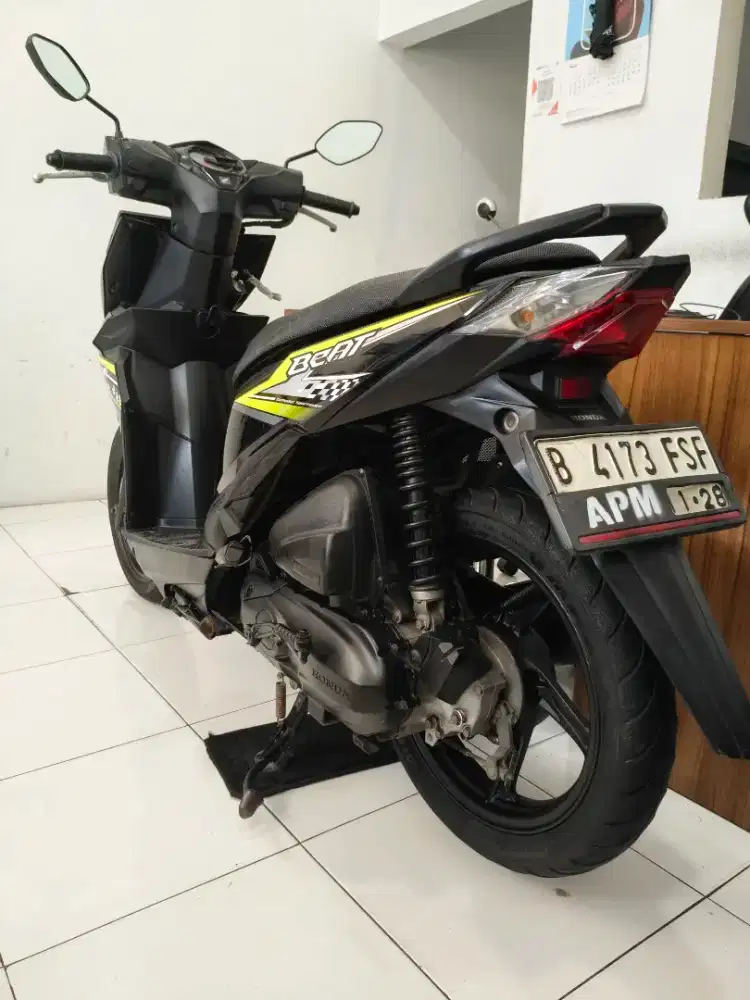 Honda Beat eco 110 thn 2018 ss lengkap pjk on