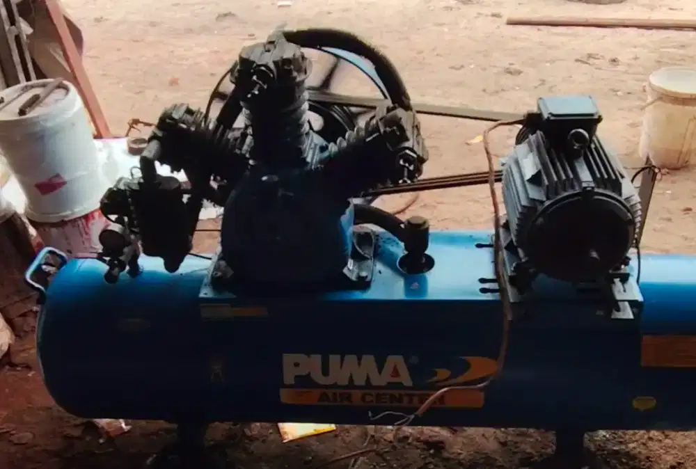Kompresor angin bekas 10 hp n 7.5 hp