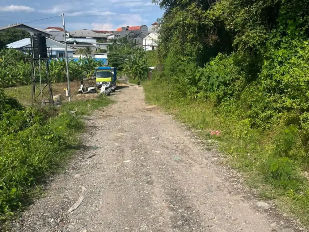 Jual Tanah Di Jalan Pondok Indah Cargo Denpasar Bali. Sebelah Selatan Citra Land Cargo ,Dekat Ke Gatsu Barat, Cokroaminoto, Ubung,