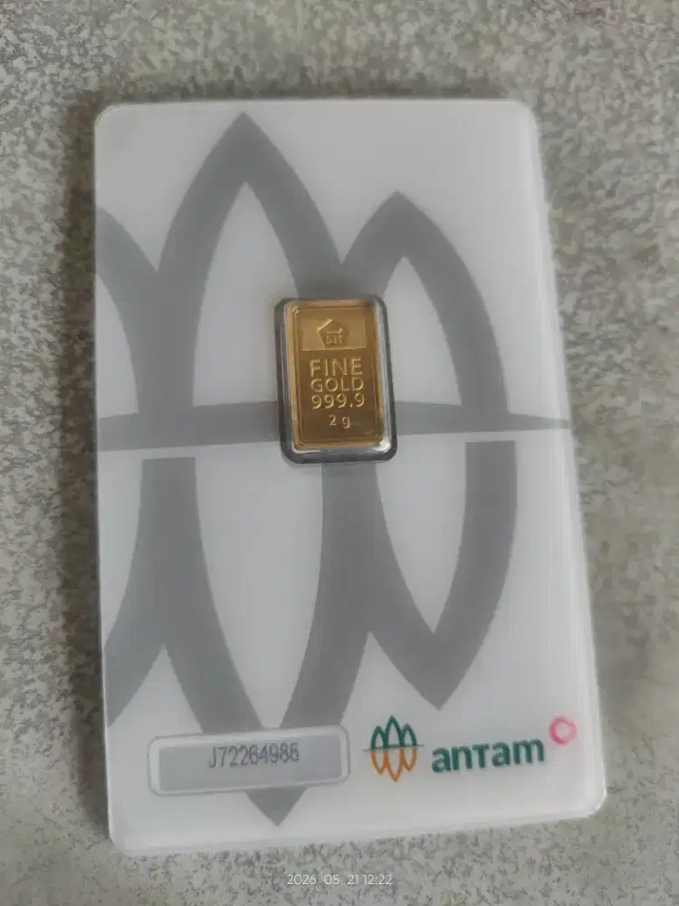 Logam Mulia Antam 2 gram tahun 2023