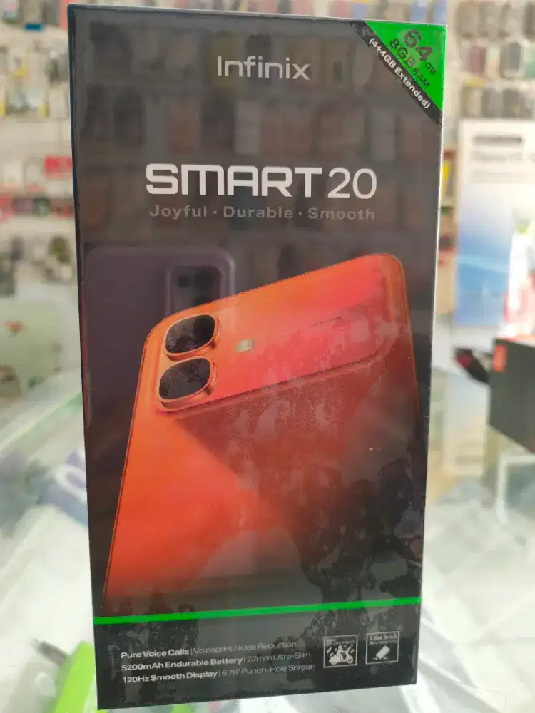 Infinix Smart 20 RAM 4+4GB/64GB CASH & KREDIT