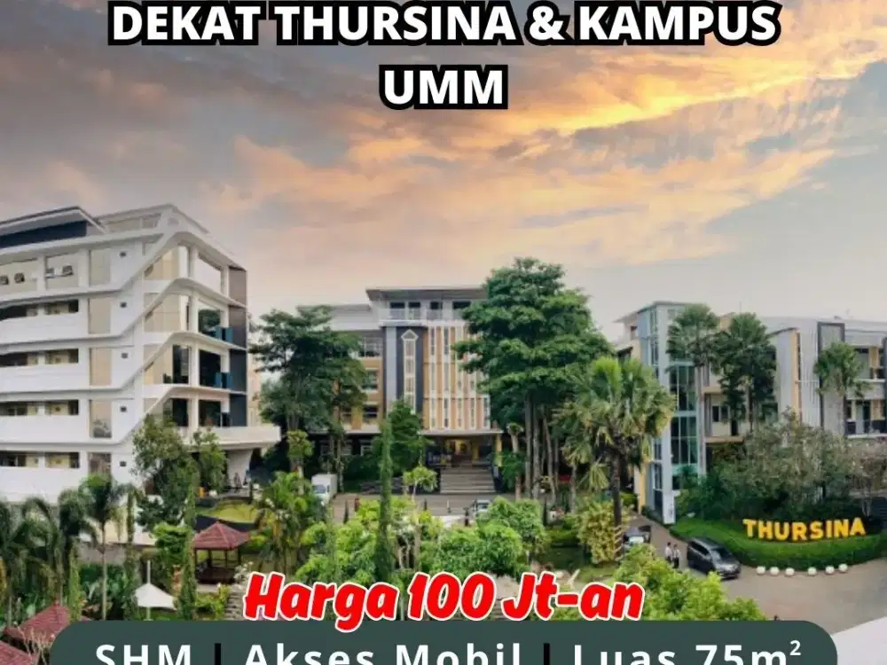 Tanah Kavling Residensial Malang Landungsari Klandungan Dekat Thursina