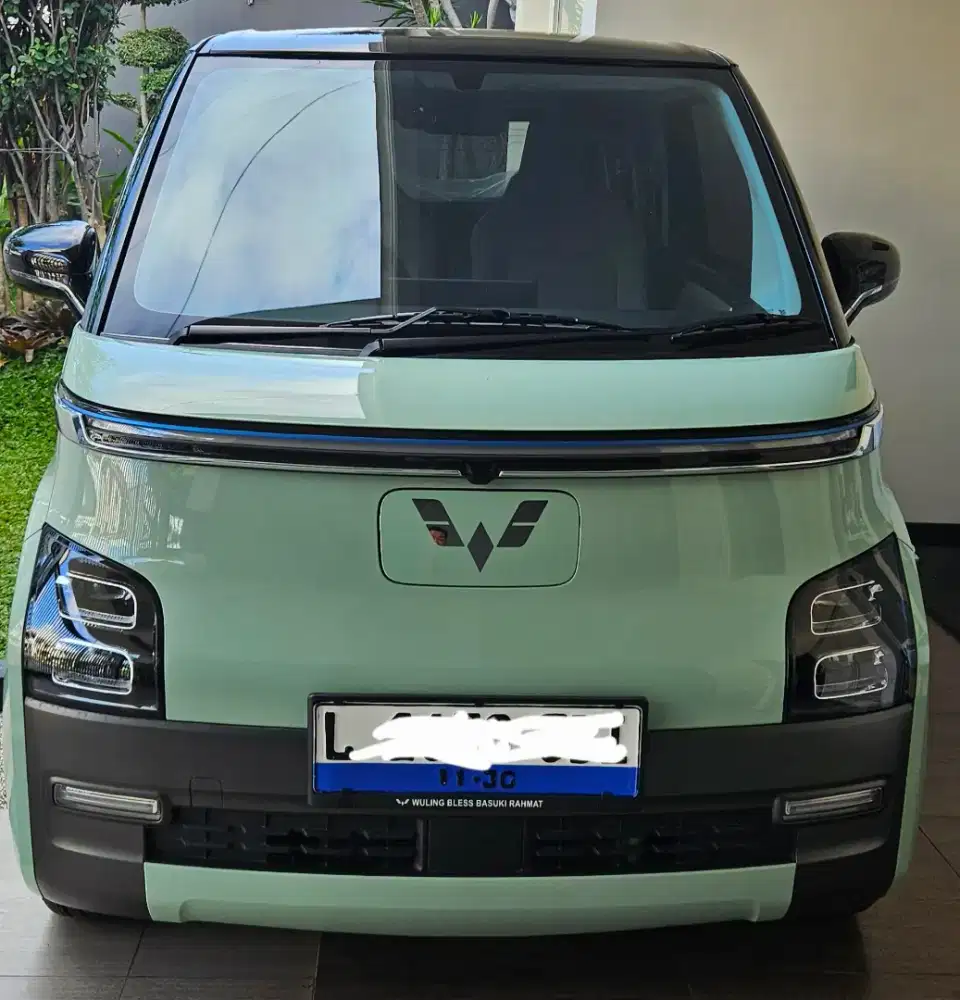 WulingAirEv2022 tgn1 plat L 750kilometer longrange300 baru gress istw