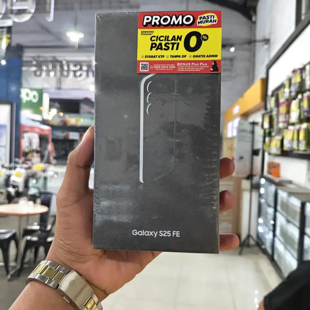 SAMSUNG S25FE 8/256 PROMO CASHBACK 500RB + FREE CHARGER