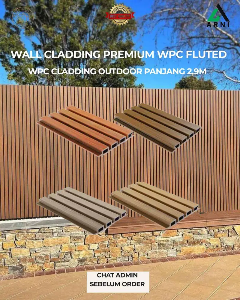 WPC Cladding Premium Outdoor/Panjang 2,9m