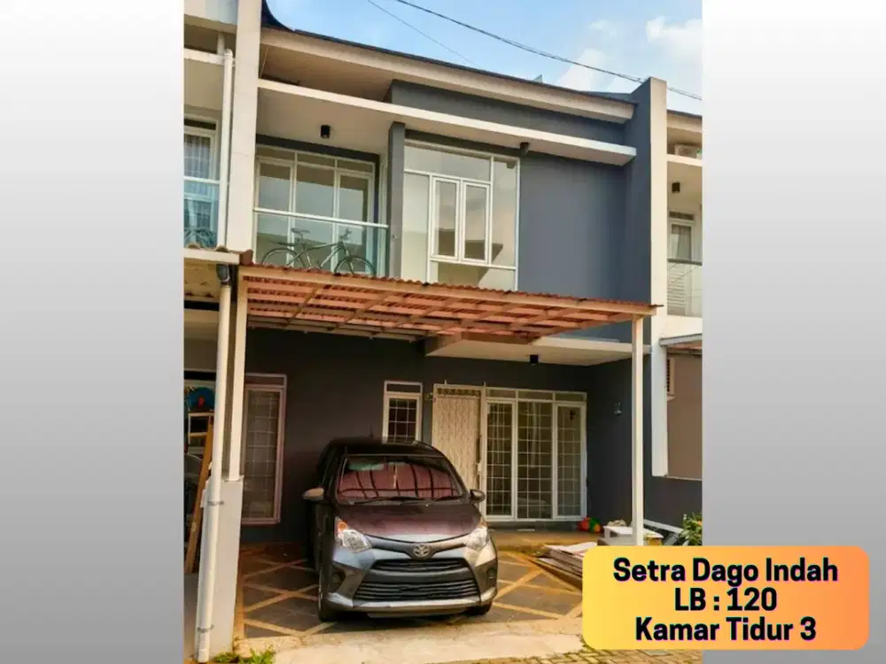 Disewakan Rumah Siap Huni Setra Dago Indah 3 KT | SHM | Full AC | Lingkungan Nyaman