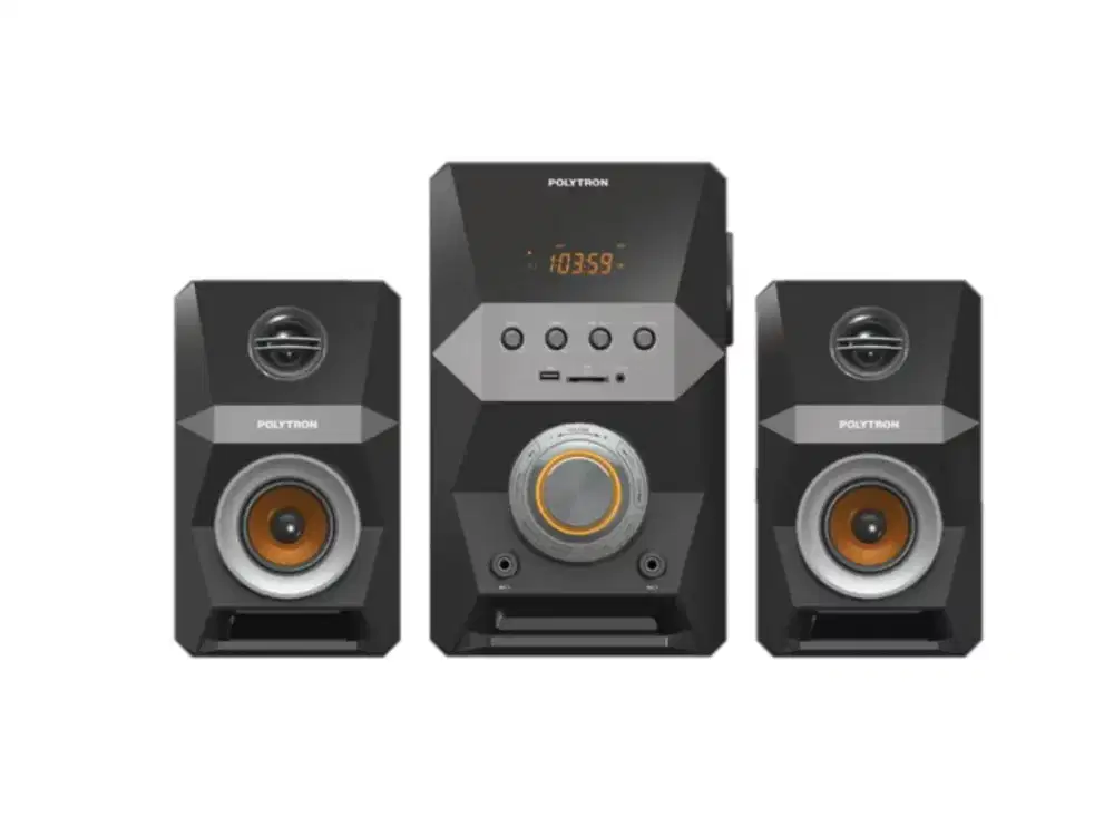 Cukup KTP auto bawa pulang POLYTRON ACTIVE SPEAKER - PMA 9522/BL