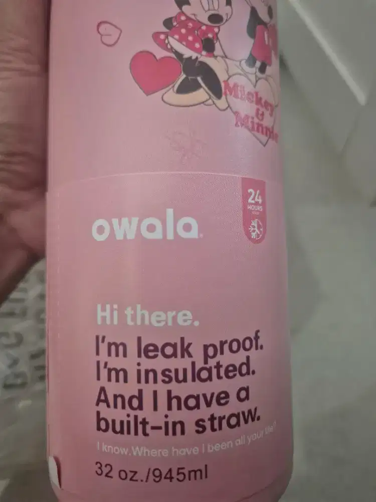 Tumbler baru owala spesial edisi (disney)