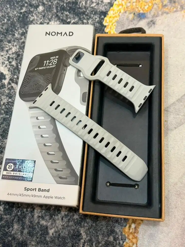 NOMAD Sport Band Apple watch Ultra 49MM Lunar Gray