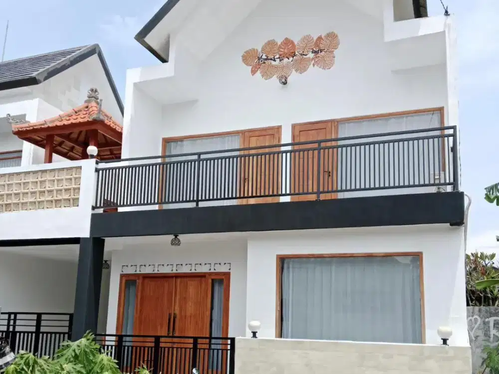 RUMAH MINIMALIS 2 LANTAI DI PERUMAHAN TUKAD PAKERISAN DENPASAR BALI