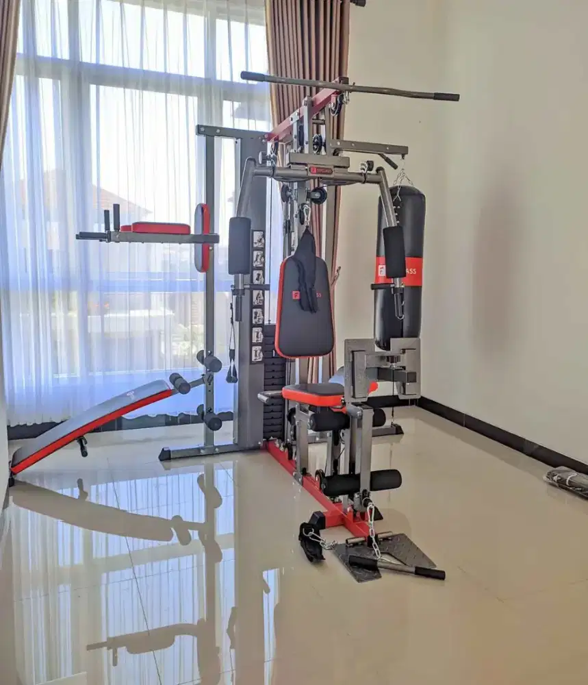 Home gym 3 sisi plus leg pres