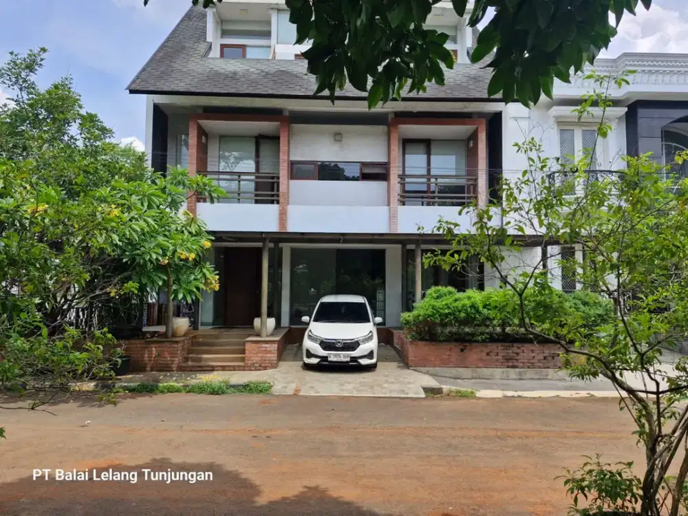 Di Jual Lelang Rumah 3 Lantai Hook di Perumahan Acacia Residence, Jalan Bintaro Alamanda 1 Kecamatan Pesanggrahan Jakarta Selatan