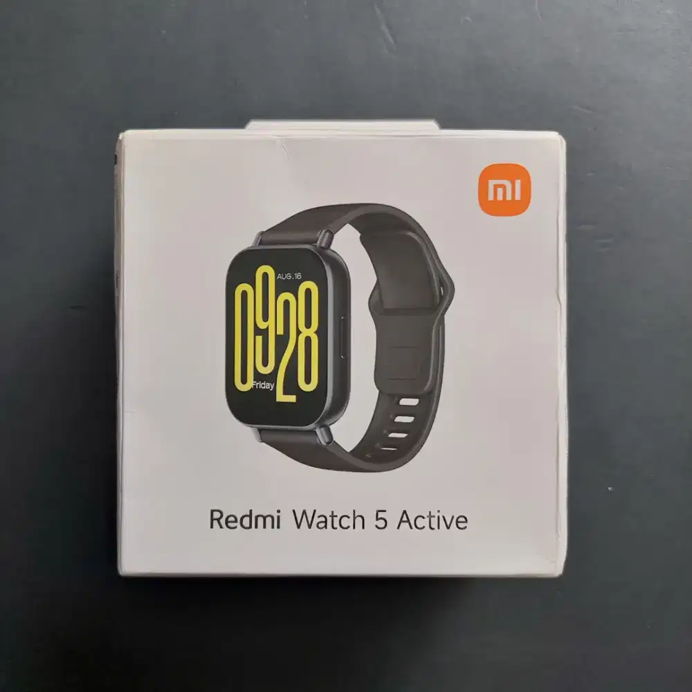 XIAOMI REDMI WATCH 5 ACTIVE BLACK GARANSI RESMI INDONESIA