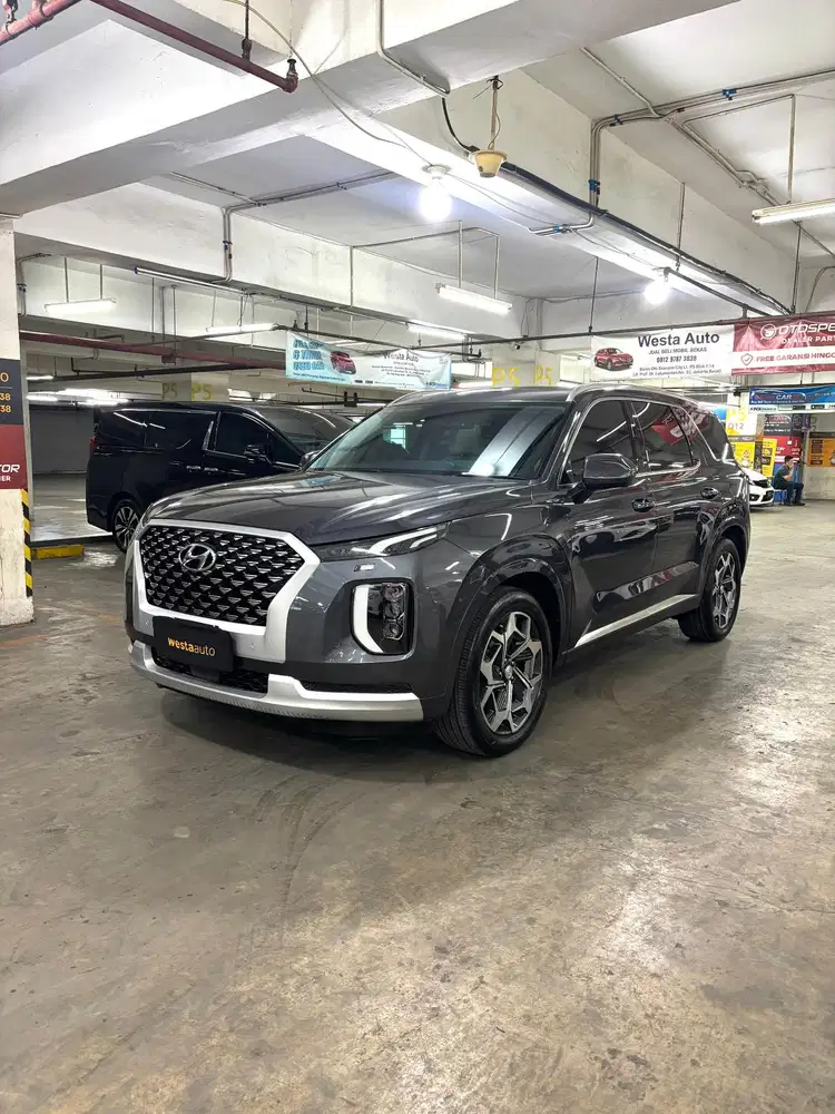 KM 38rb Hyundai Palisade Signature 4x2 Diesel 2021 Antik 2022