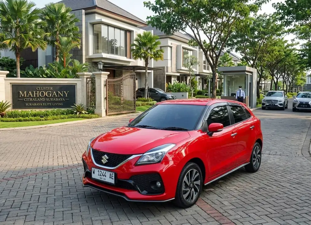baleno hatchback automatic merah 2020 DP Rp. 30 JT Siap Pakai