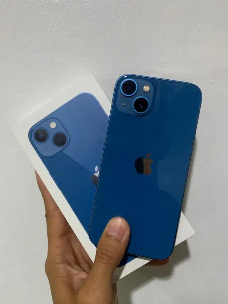 iphone 13 128gb blue resmi ibox