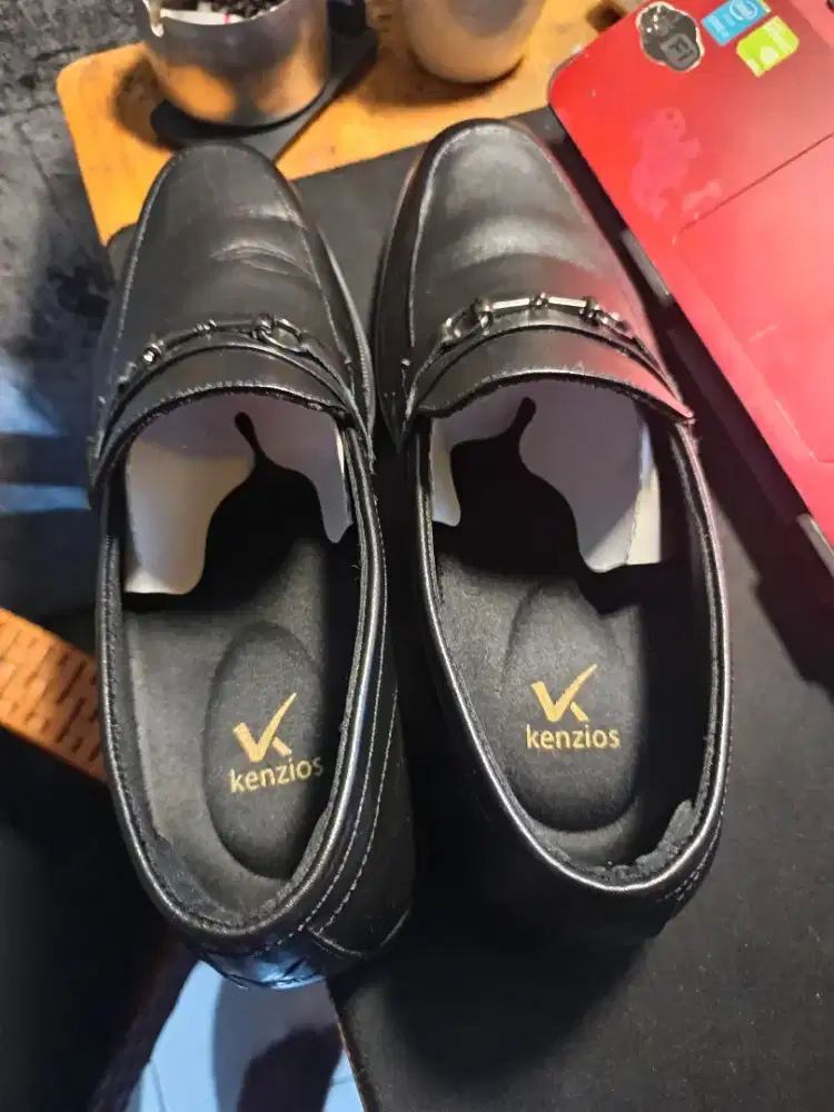 Sepatu Formal Kulit | Kenzios Base Bit Loafer Black