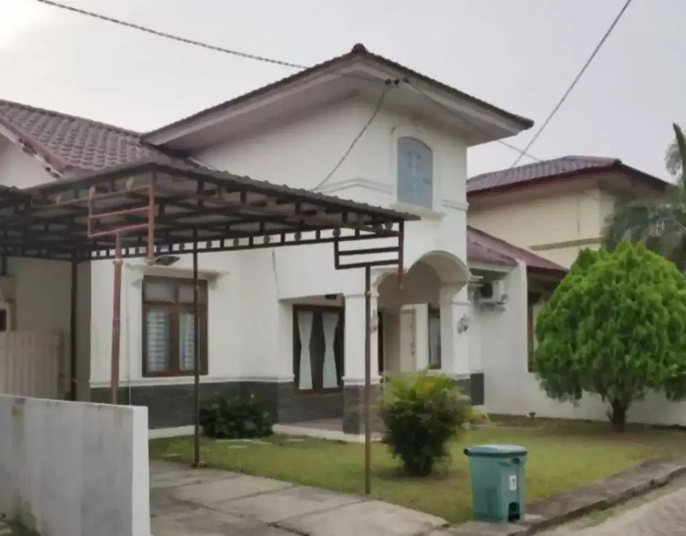 Disewakan/dijual full furniture satpam 24 jam, dekat ke bandara pku