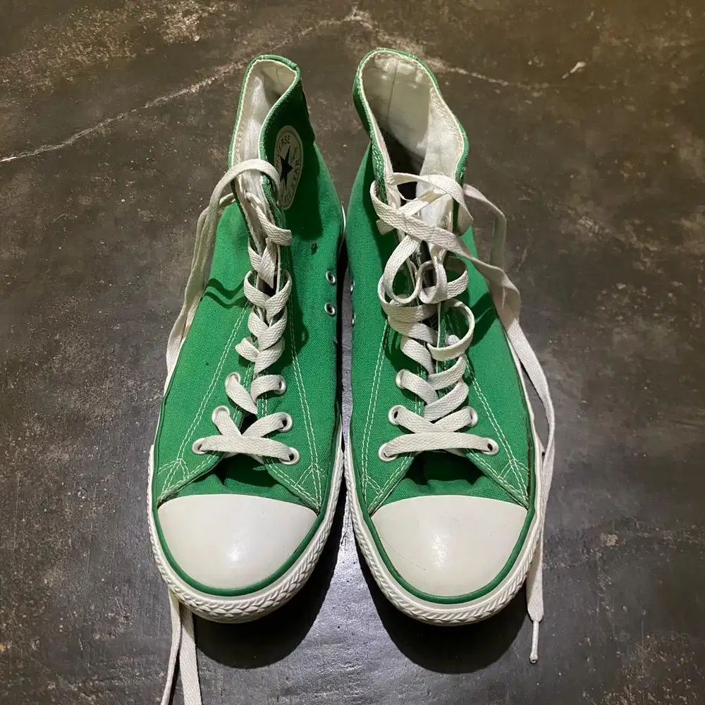Sepatu Convere Chuck Taylor All Star High - Size 43 - Sneaker hijau