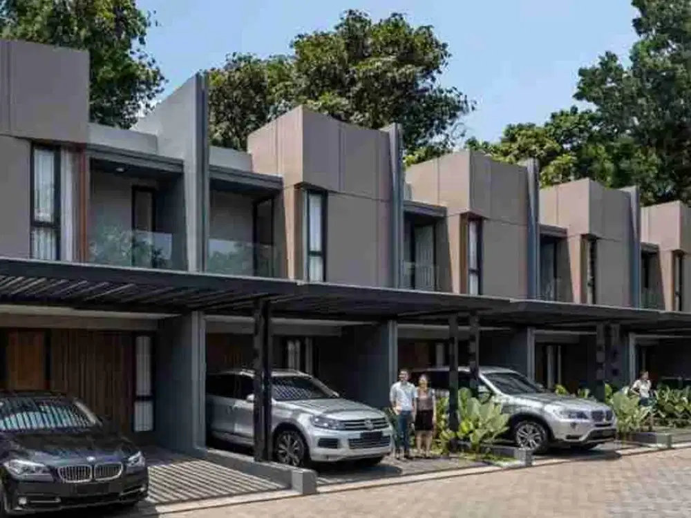Rumah dijual cluster Ciputat KPR strategis nego