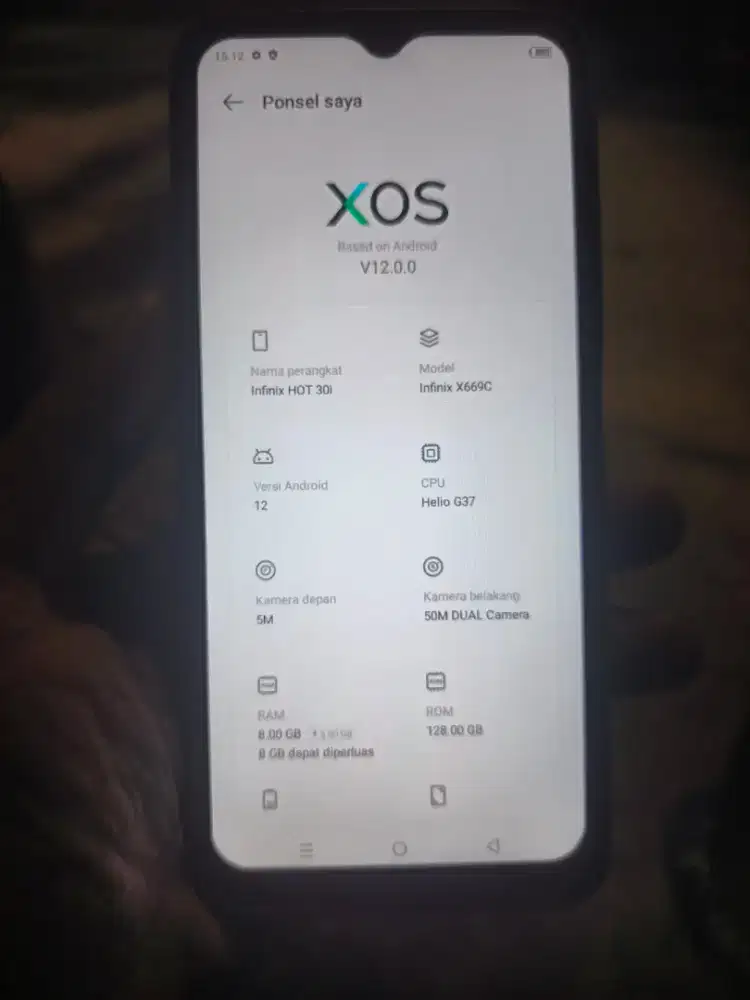 Infinix hot 30i 8+8/128 hp only