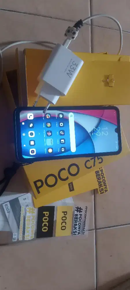 POCO C75 6/128 NFC Hijau IMEI Resmi