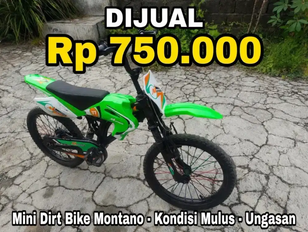 Dijual Sepeda Trail Anak (MINI DIRT BIKE MONTANO)