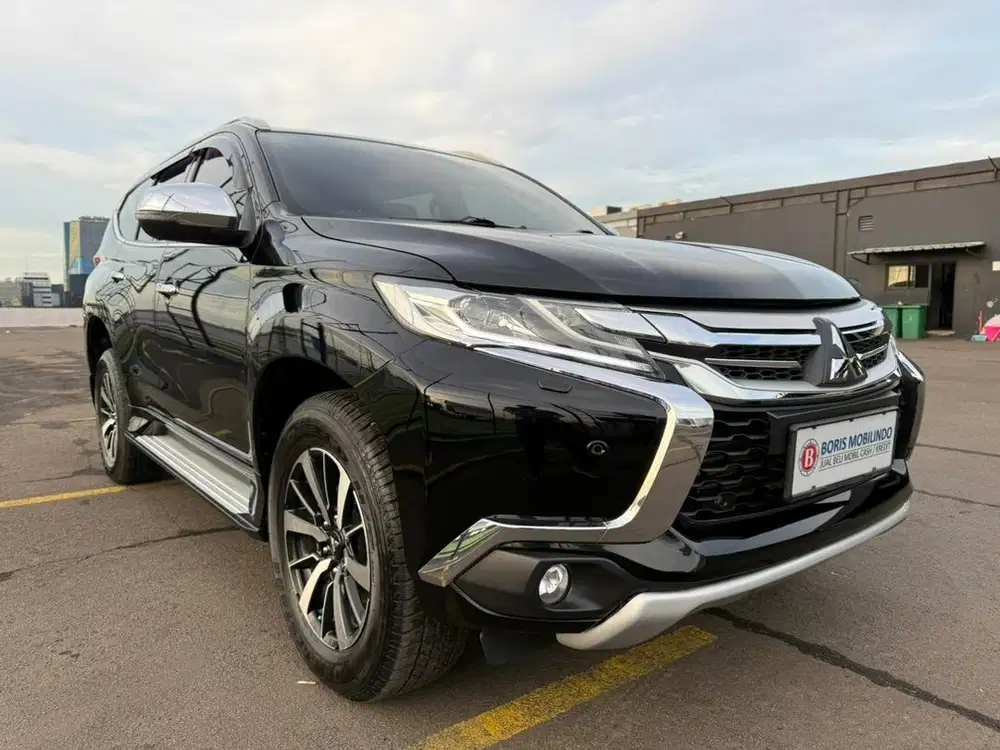 Pajero Dakar 2018 Hitam Tangan Pertama Mitsubishi 4x4 Solar 4x2 Diesel