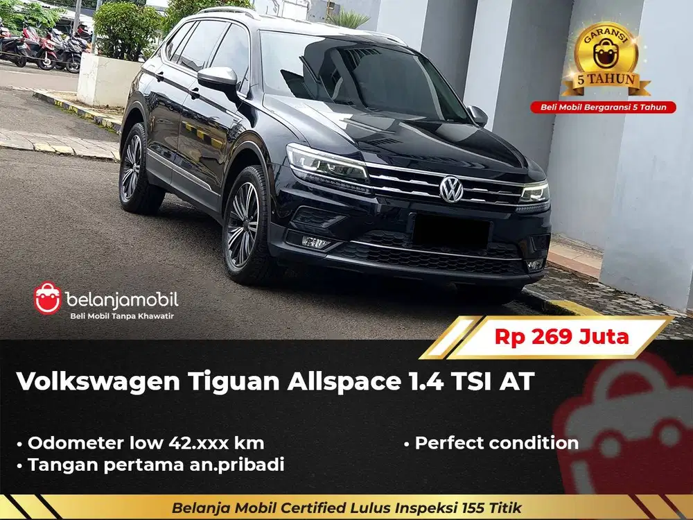 [ LOW KM ] Volkswagen VW Tiguan Allspace 1.4 TSI AT 2021/2022