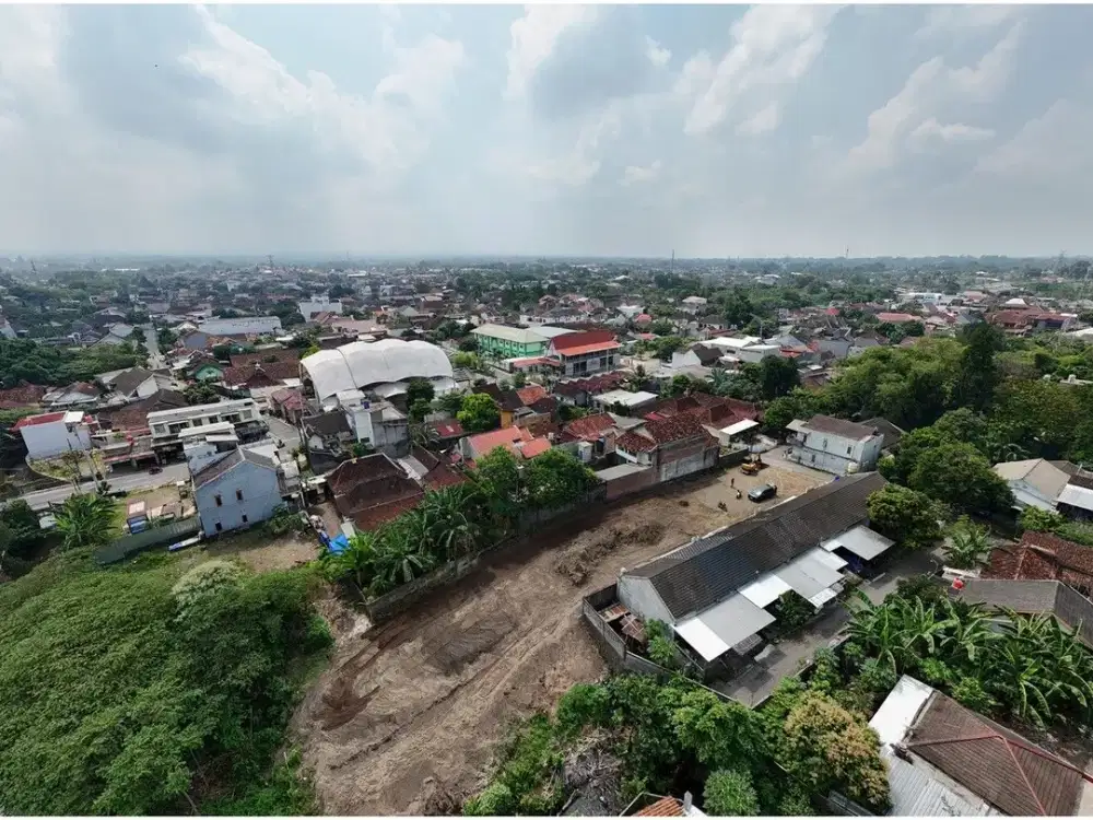 Dekat Kampus UGM Dijual Tanah Jogja JL. Damai