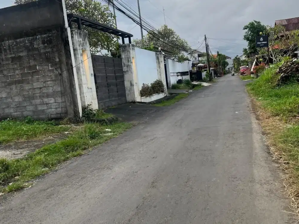Jual Tanah Bagus Lokasi Di Jalan Tukad Badung  Renon Denpasar Selatan Bali. Dekat Ke Panjer, Plaza Renon, Sanur ,