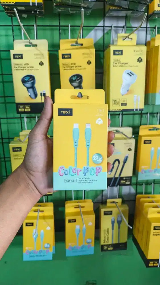 KABEL DATA TYPE C TO LIGHTNING REXI Ki01-CLx