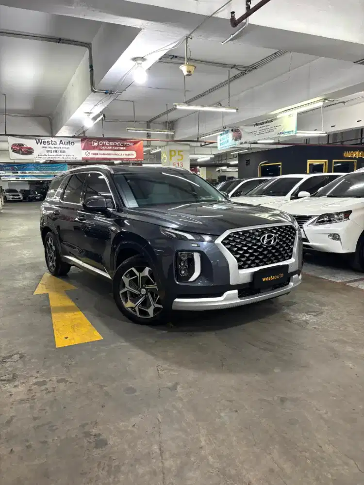 KM 38rb Hyundai Palisade Signature 4x2 Diesel 2021 Antik 2022
