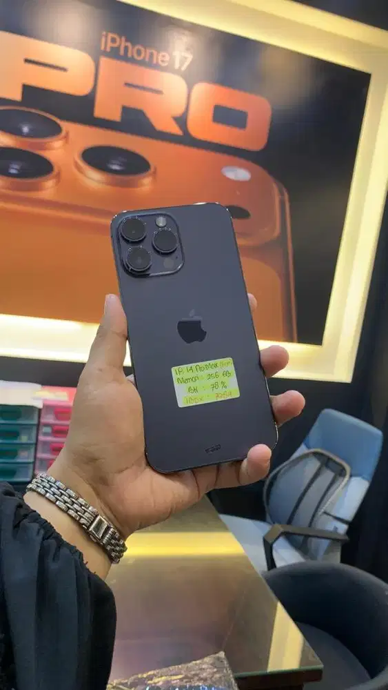 IPHONE 14 PRO MAX 256 GB GARANSI IBOX