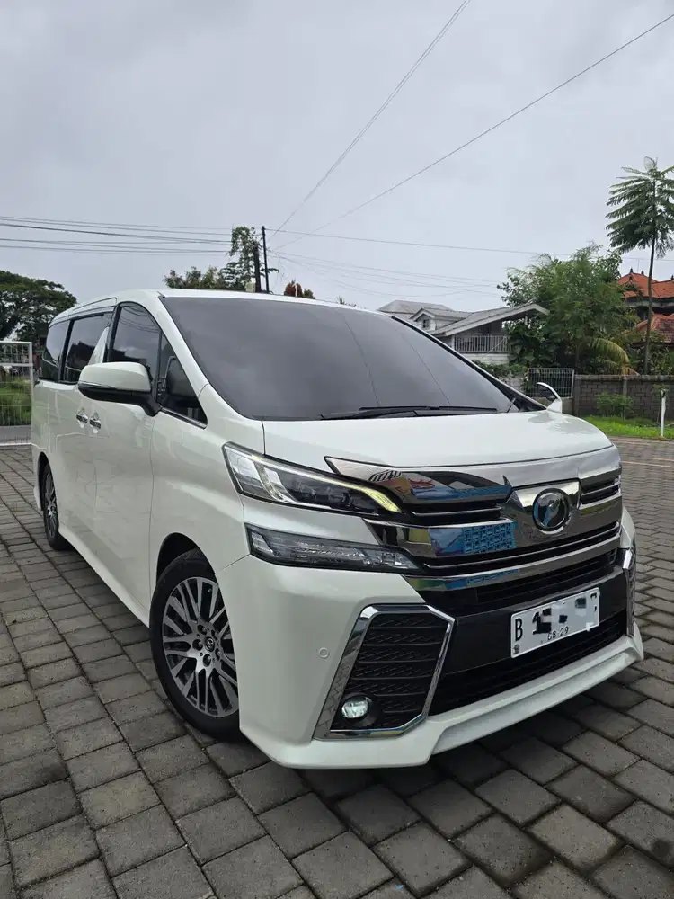 VELLFIRE 2.5 ZG TAHUN 2015 LOW KM 53RB. RECORD DAN SUPER