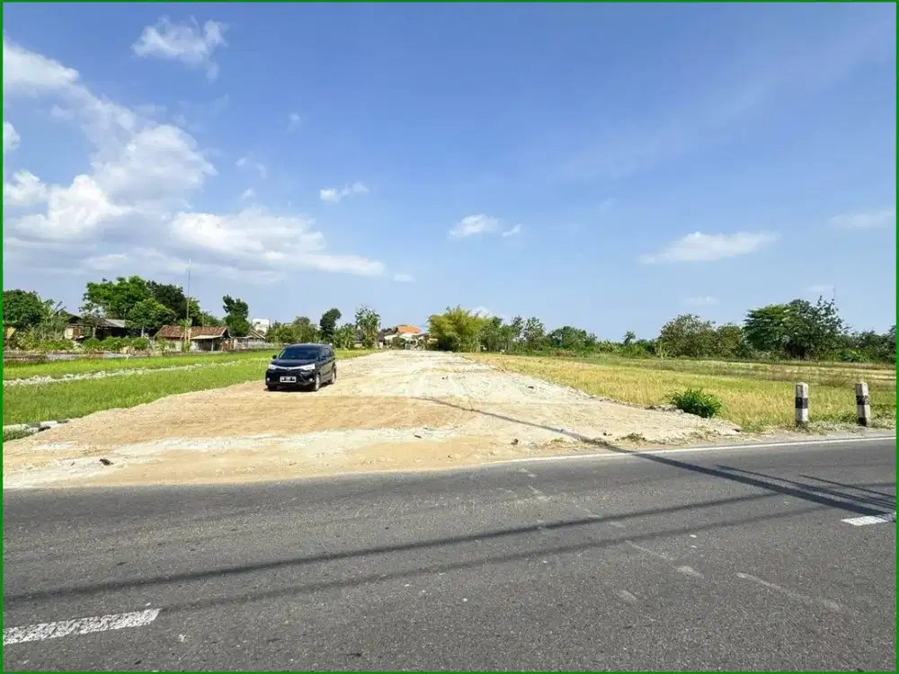 Jual Tanah Yogyakarta Jl. Sidokarto Sleman Dekat SMA N 1 Godean