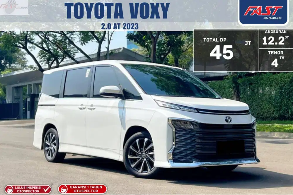 KM.18RB TANGAN PERTAMA GARANSI TOYOTA VOXY 2023 2.0 NEW MODEL