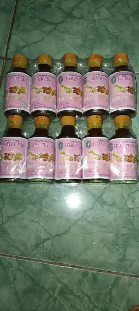 Jamu lembayung mas 1 pack isi 5btl