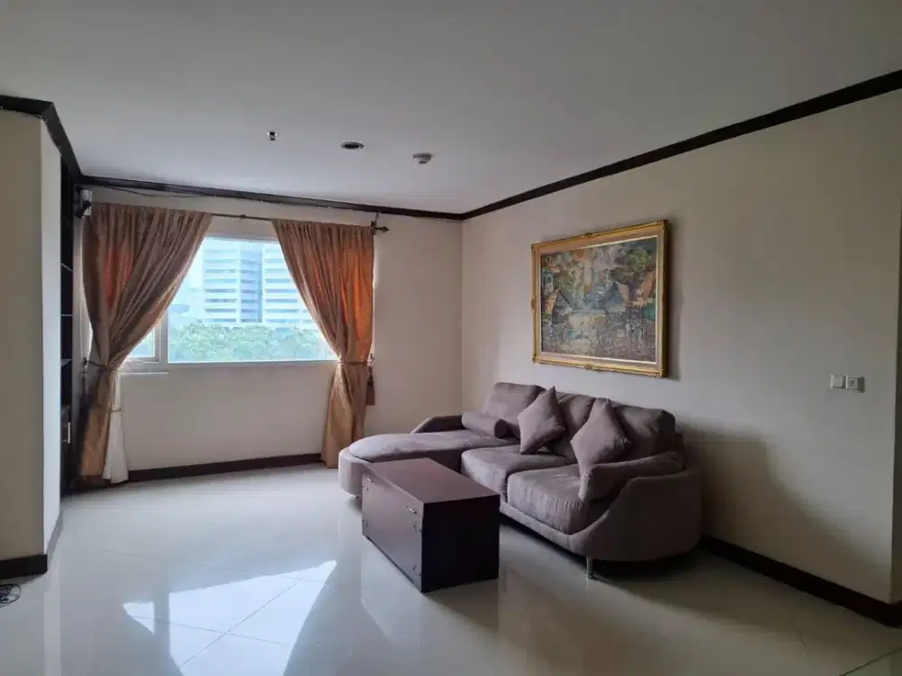 Dijual Apartment 2BR Semi Furnished DI Permata Senayan Palmerah Jakarta